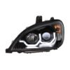 Blackout Projection Headlight With LED Position Light For 2001-2020 Freightliner Columbia - Driver LH