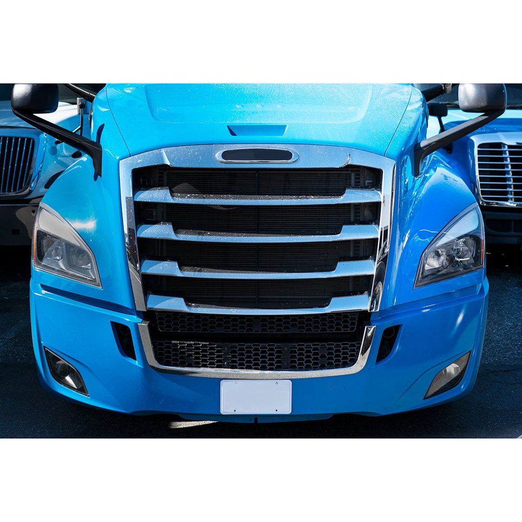 Chrome Grille With Bug Screen For 2018-2024 Freightliner Cascadia - Image 3