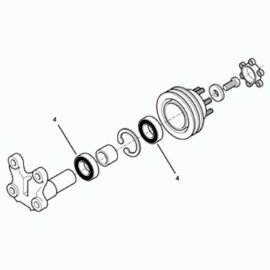 HORTON DH REPAIR KIT-BEARINGS 994242