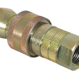 1'' INCH NPTF SLEEVE-TYPE HYDRAULIC QUICK COUPLER ASSEMBLY