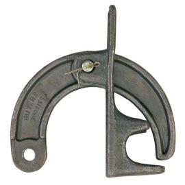 2.5'' INCH WIDE DROP FORGED LOWER DUMP HINGE ASSEMBLY FOR 1 INCH DIAMETER POST