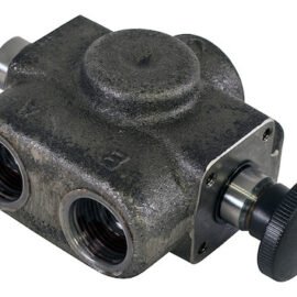 1/2'' INCH NPTF TWO POSITION SELECTOR VALVE