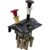 DUAL LEVER FEATHERING NON-DISENGAGE SPRING RETURN PTO/PUMP AIR CONTROL VALVE