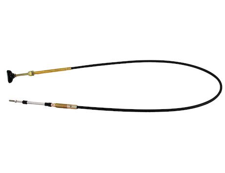8 FOOT STAINLESS STEEL CORE WIRE WITH ROD END CONTROL
