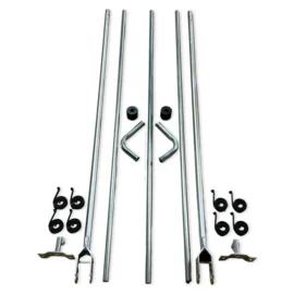 4 Spring Steel Arm Set with Springs & Hardware