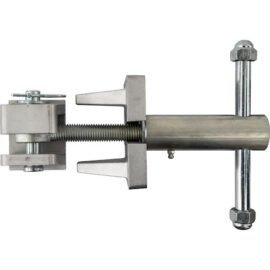 STEEL TAILGATE LATCH ASSEMBLY WITH ALUMINUM BRACKET AND CLEVIS