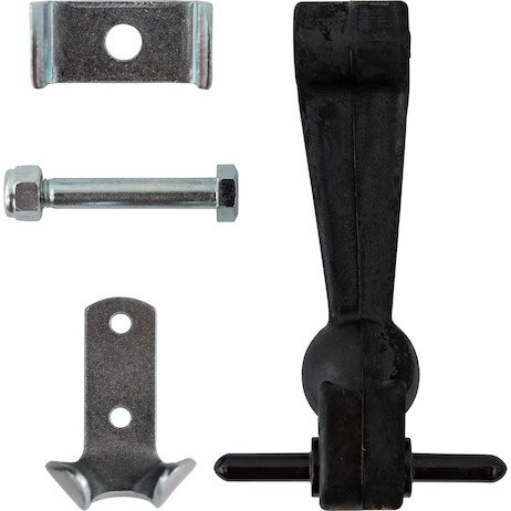 6'' INCH HEAVY-DUTY RUBBER HOOD CATCH - INCLUDES BRACKETS AND PIN-NO BUMPER - Image 3