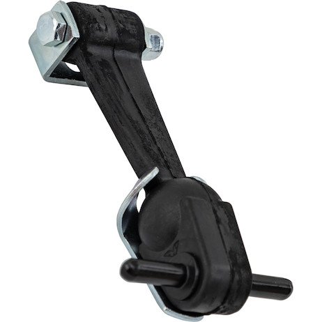 6'' INCH HEAVY-DUTY RUBBER HOOD CATCH - INCLUDES BRACKETS AND PIN-NO BUMPER - Image 2