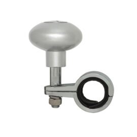 Heavy Duty Steering Wheel Spinner - Liquid Silver