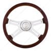 18" 4 Spoke Steering Wheel With Hub & Horn Kit - Freightliner 1989-July 2006 - UP