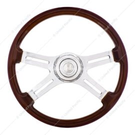 18" 4 Spoke Steering Wheel With Hub & Horn Kit - Freightliner 1989-July 2006 - UP
