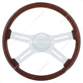 18" 4 Spoke Steering Wheel With Hub & Horn Kit - International - UP