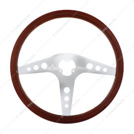 18" Chrome GT Steering Wheel - UP
