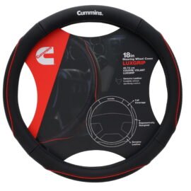 18in Steering Wheel Cover LuxGrip Cummins