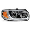 PB. 389/388/367/567 LED Projector Headlight Assembly with- Chrome (Passenger Side)