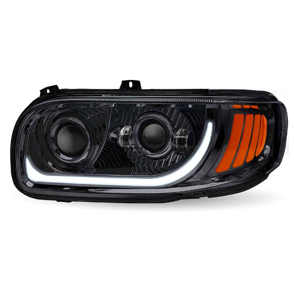 PB. 389/388/367/567 LED Projector Headlight Assembly – Black (Driver Side)