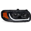 PB. 389/388/367/567 LED Projector Headlight Assembly – Black (Passenger Side)
