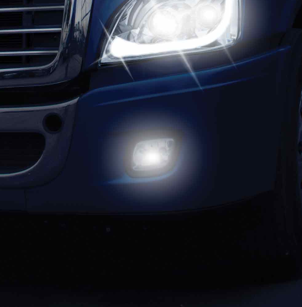 FTL. Cascadia LED Projector Fog Light – Chrome (Driver Side) - Image 3